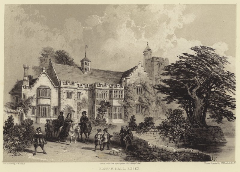 Horham Hall, Essex av Frederick William Fairholt