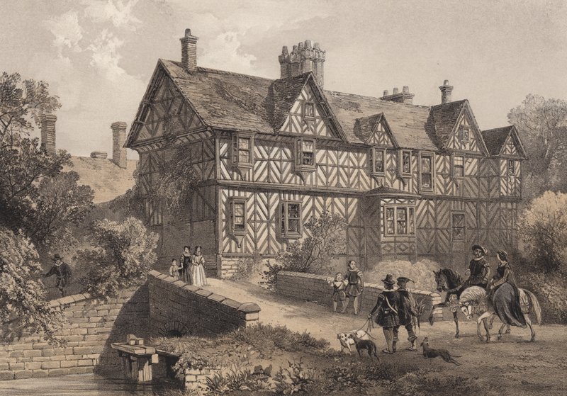 Pitchford Hall, Shropshire av Frederick William Hulme