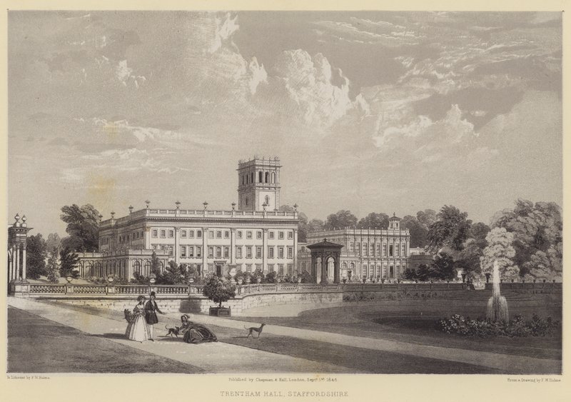 Trentham Hall, Staffordshire av Frederick William Hulme