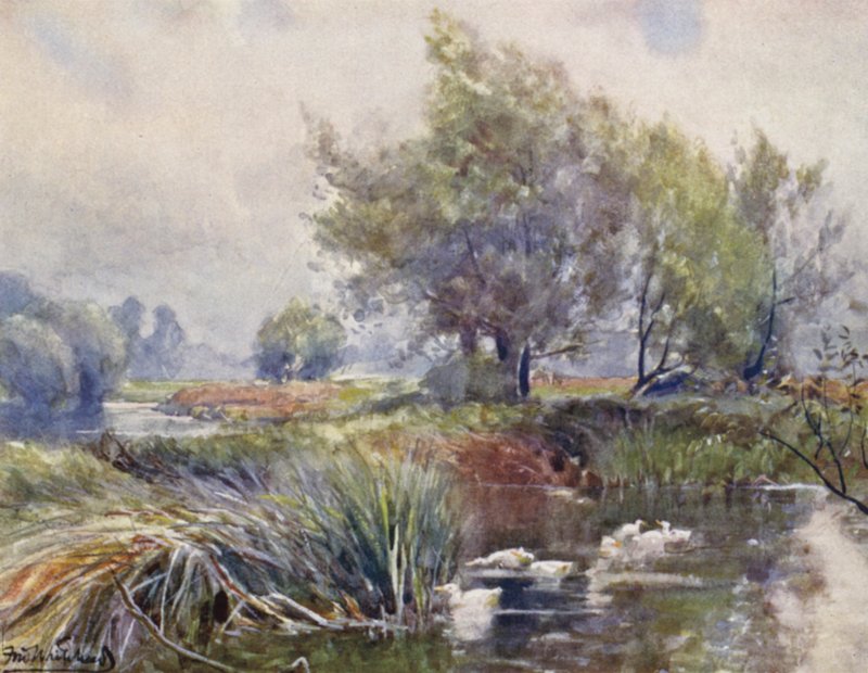 Avon, nedanför Stratford-on-Avon av Frederick William Newton Whitehead