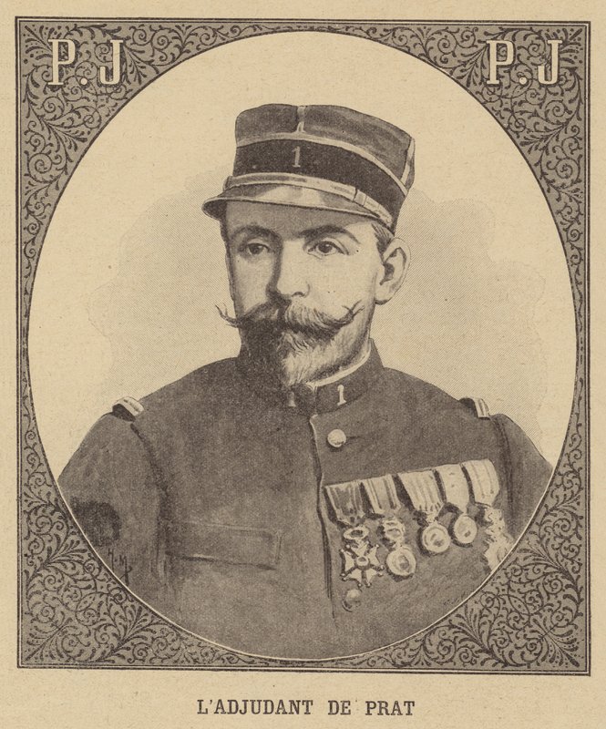 Adjudant de Prat, fransk soldat som var medlem i Jean-Baptiste Marchands expedition till Afrika av French School
