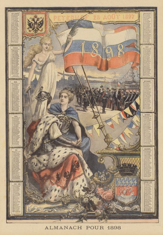 Almanacka för 1898 av French School
