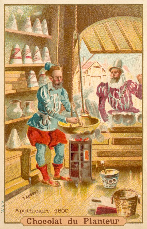 Apoteker, 1600 av French School
