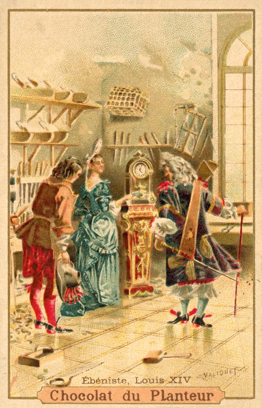 Snickare, Frankrike, Ludvig XIV:s tid av French School