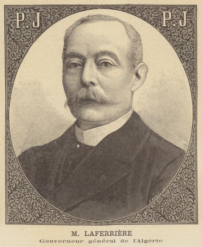 Edouard Laferriere, Algeriets generalguvernör av French School