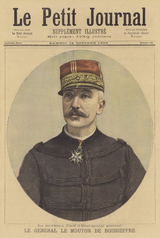 General le Mouton de Boisdeffre av French School