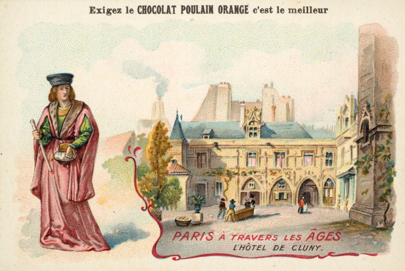 Hotel de Cluny, Paris av French School