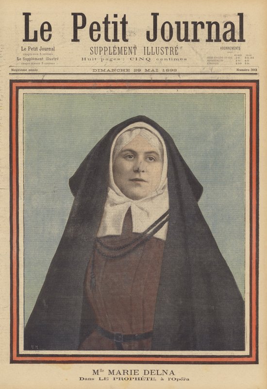 Marie Delna i operan Le Prophete på Parisoperan av French School