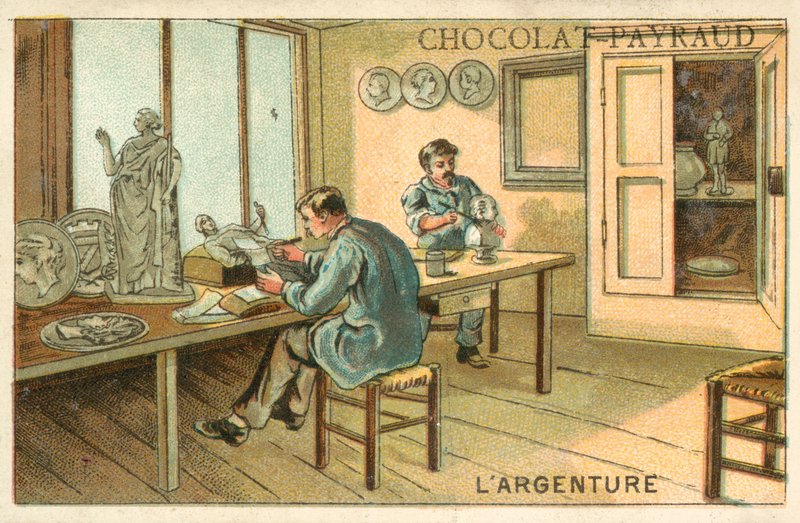 Silverplätering av French School
