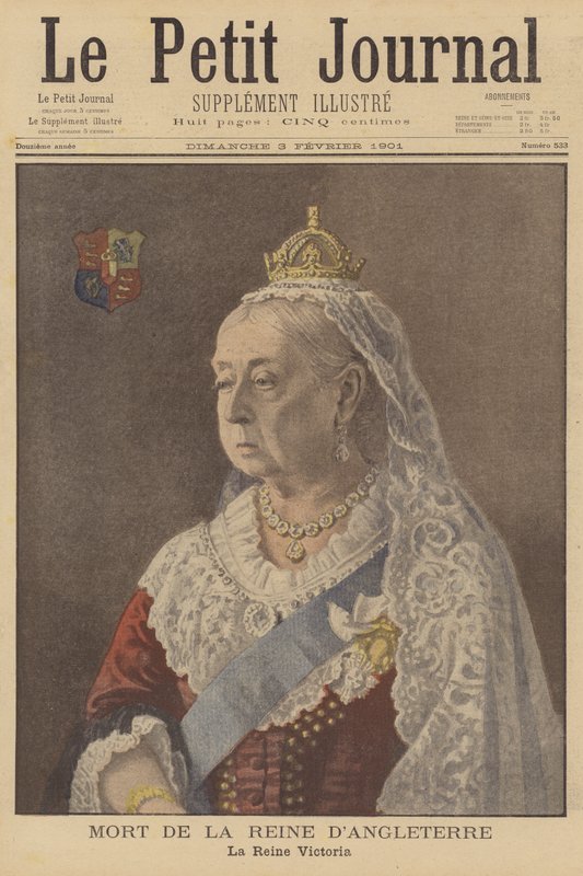 Drottning Victorias död av French School