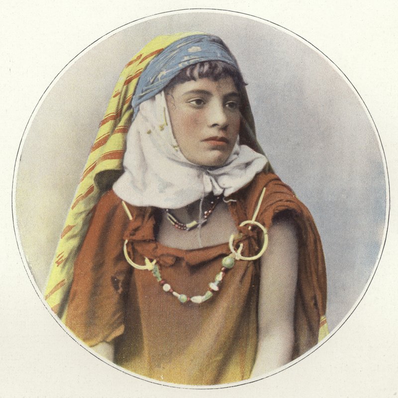 En tunisisk kvinna av French Photographer