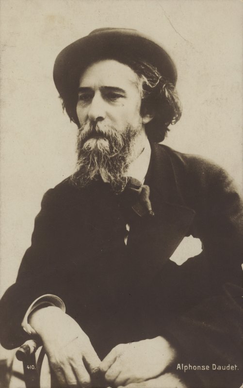 Alphonse Daudet (1840-1897), fransk författare av French Photographer