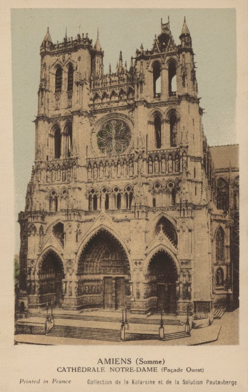 Amiens, Notre Dame-katedralen av French Photographer