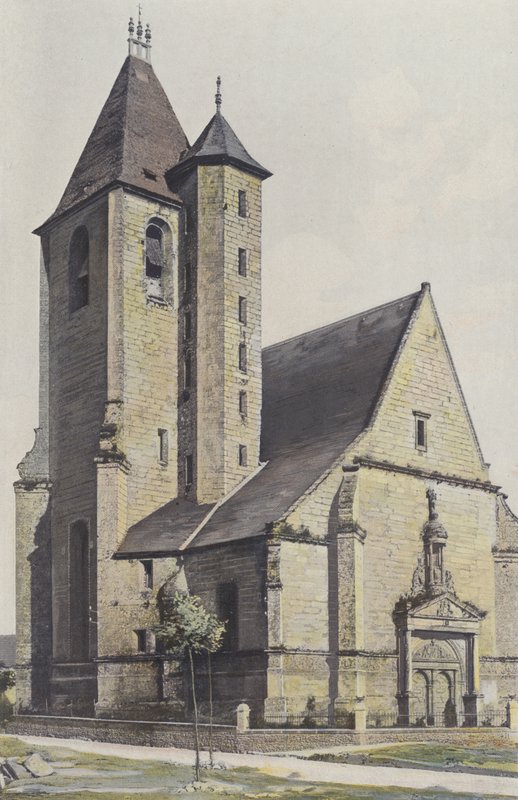 Assier, Kyrka, Ensemble N O av French Photographer