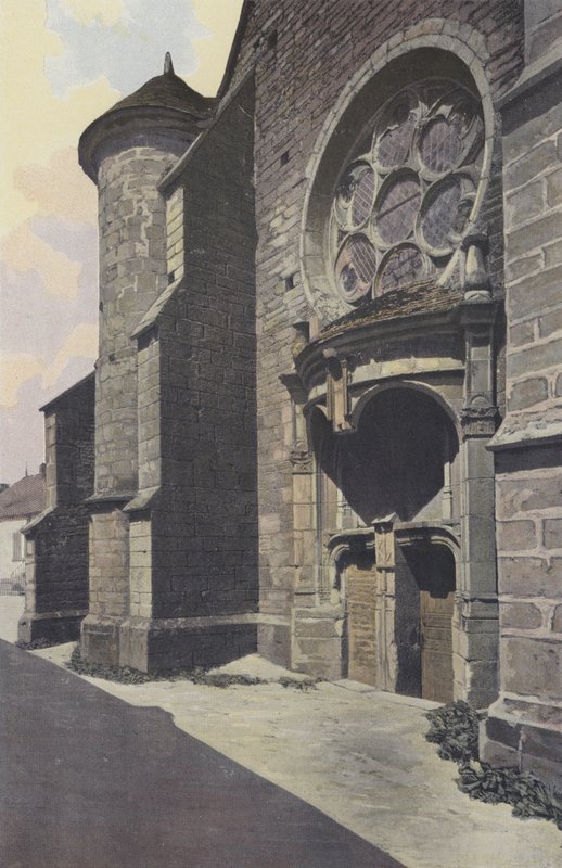 Avirey-Lingey, Avirey Church, Gate S av French Photographer