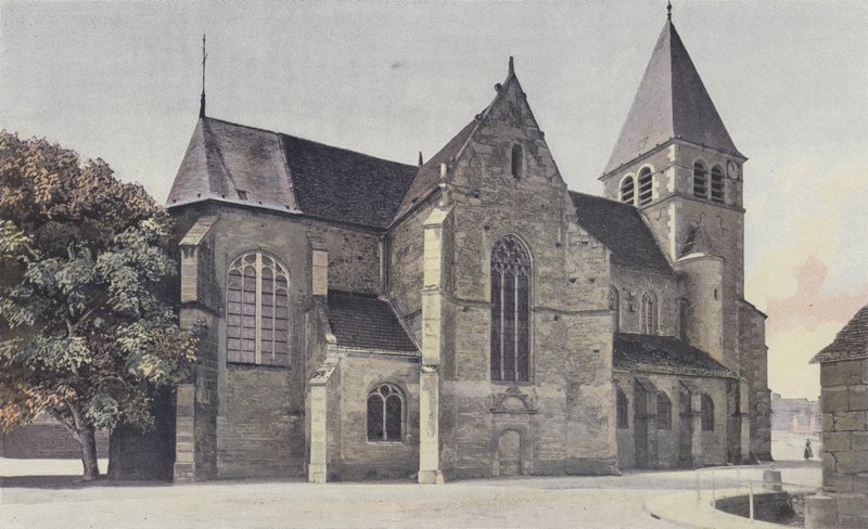 Bagneux-la-Fosse, Kyrka, Set N av French Photographer