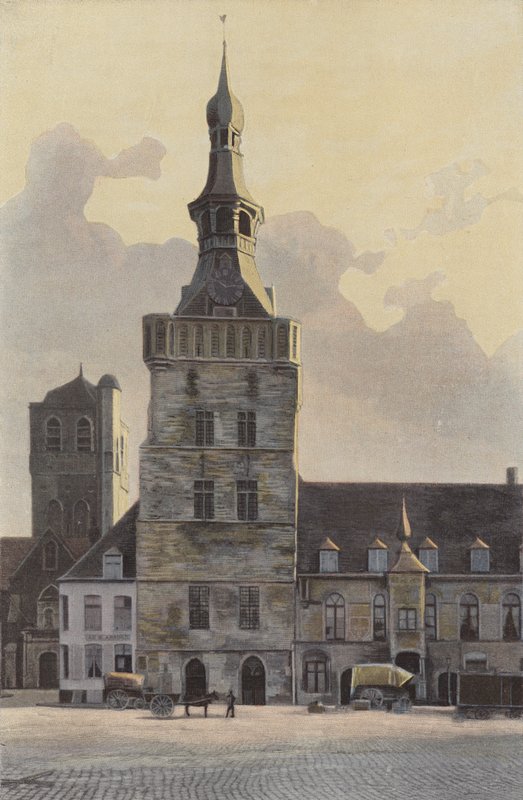 Bailleul, rådhusets klockstapel av French Photographer