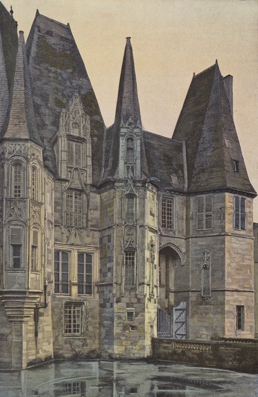 Chateau DO, Fasadsidan av entrén av French Photographer