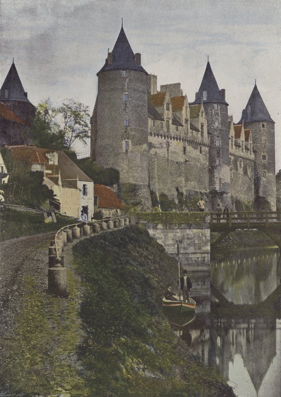Josselins slott av French Photographer