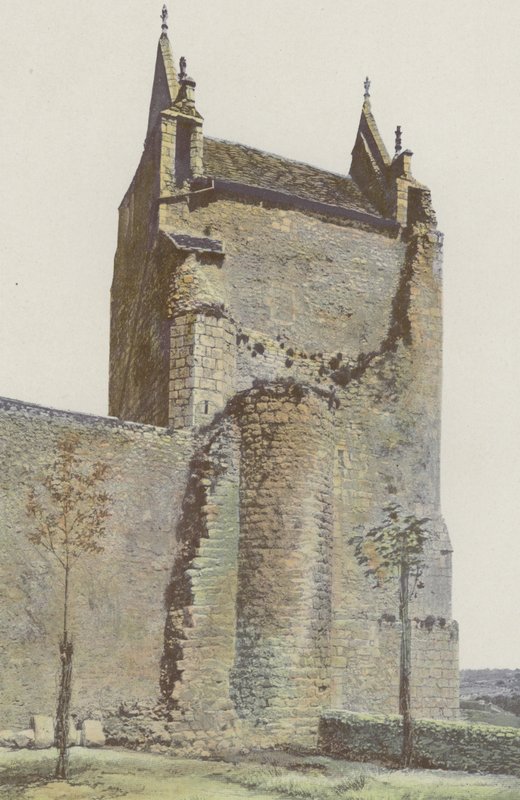 Chauvigny, Chateau dHarcourt, Ensemble S av French Photographer