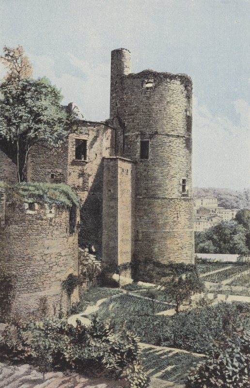 Clisson, Towers och grop av French Photographer