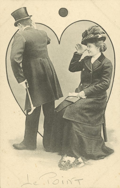Punkt (s/v bild) av French Photographer