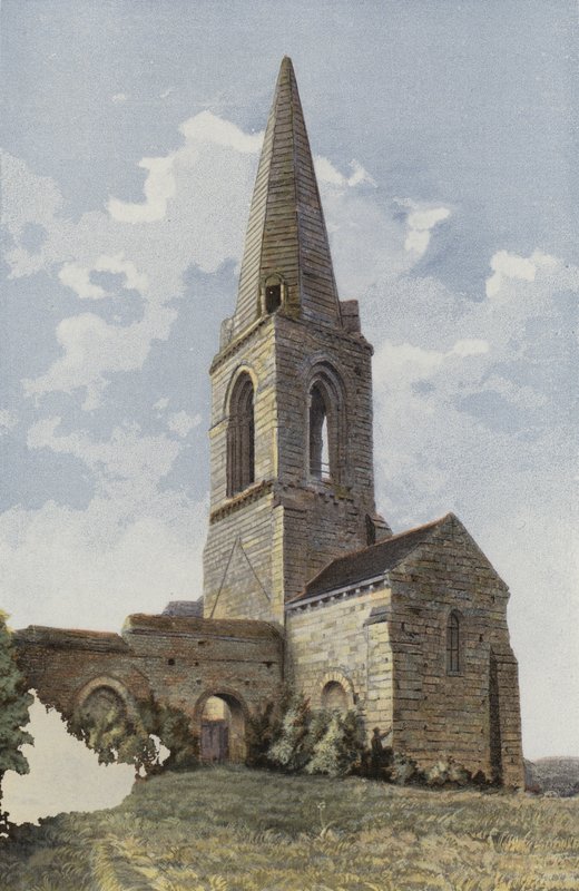 Gennes, St-Eusebe-kyrkan av French Photographer