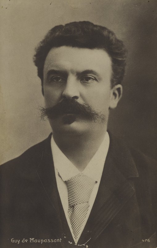 Guy de Maupassant, fransk författare av French Photographer