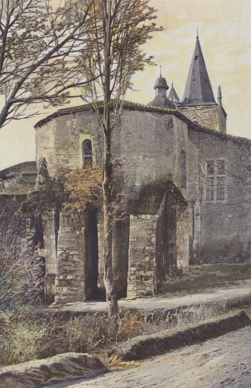 Hagetmau, Kyrka, Cote de labside av French Photographer