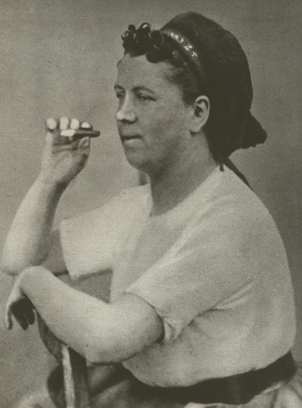 Hortense David, Paris kommun (s/v foto) av French Photographer