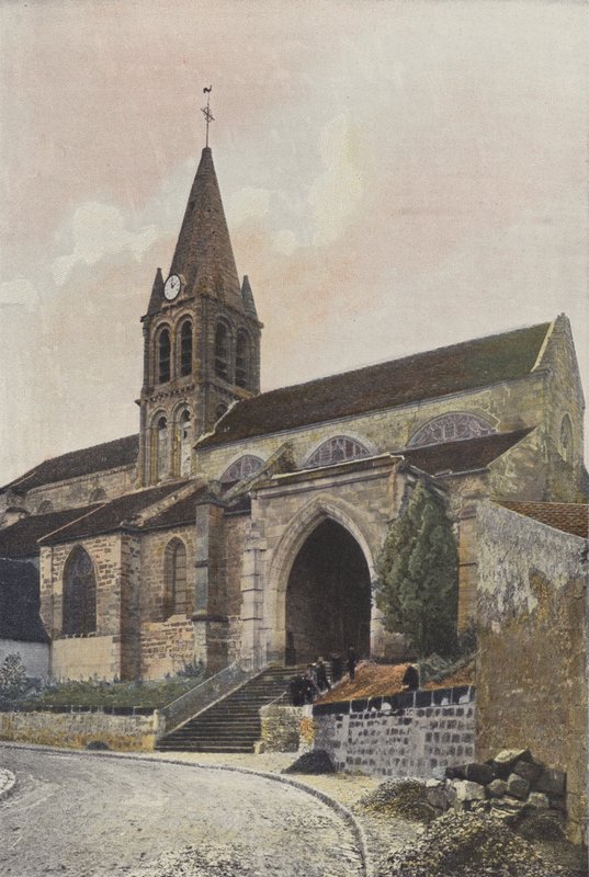 Jouy-le-Moutier, Kyrka av French Photographer