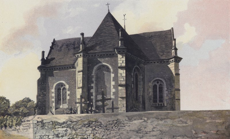 La Bruere, Kyrka, Cote de labside av French Photographer