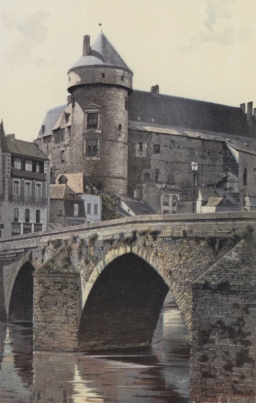 Laval, Gamla slottet av French Photographer