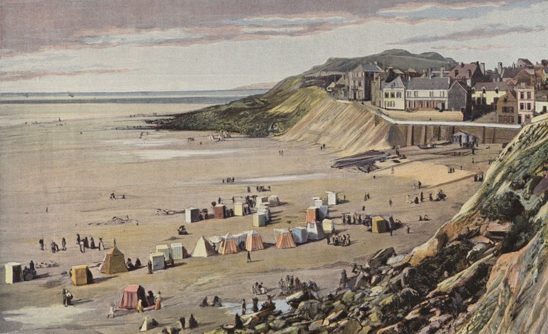 Le Portel, Utsikt från stranden av French Photographer