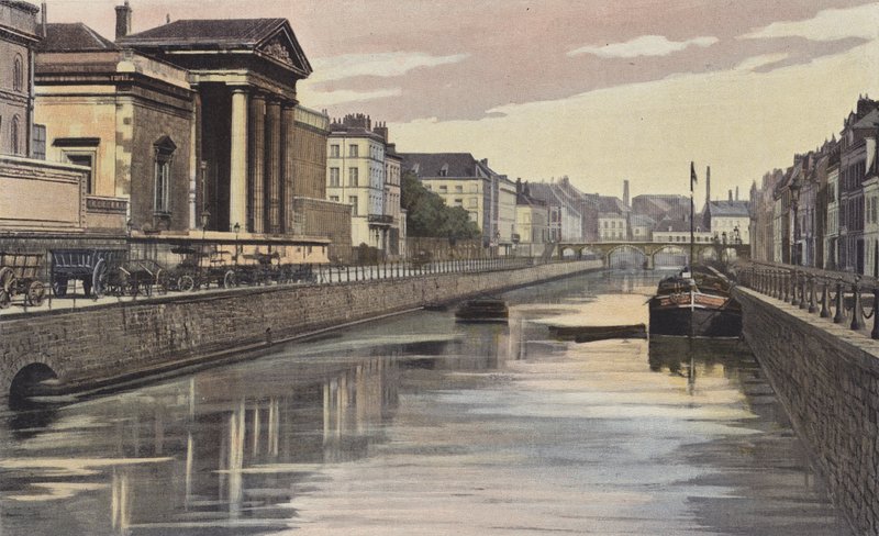 Lille, Nedre Deule-kanalen av French Photographer