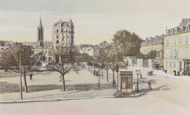 Limoges, Place Jourdan av French Photographer