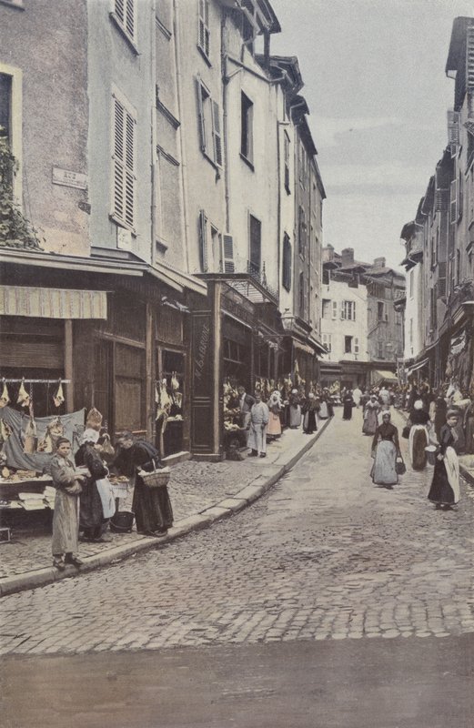 Limoges, Rue de la Boucherie (nedre delen) av French Photographer