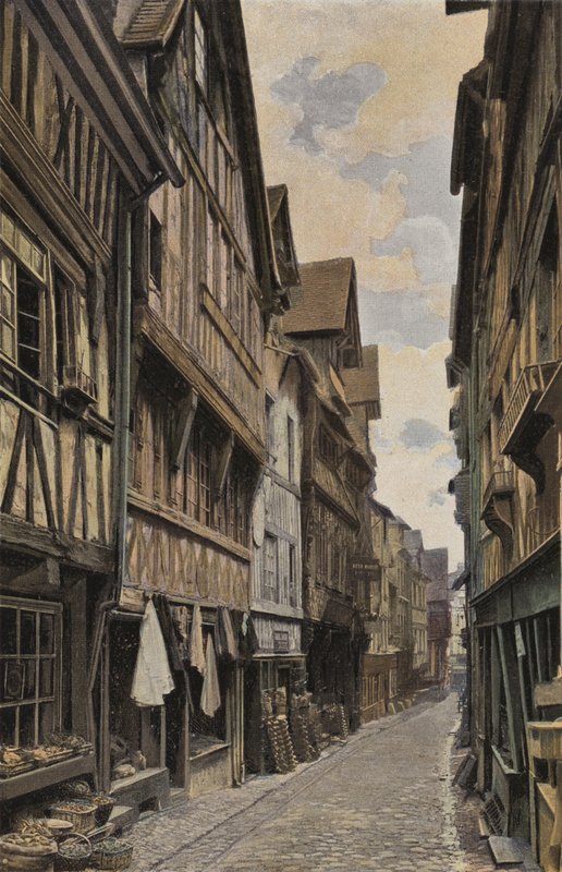 Lisieux, Rue aux Fevres av French Photographer