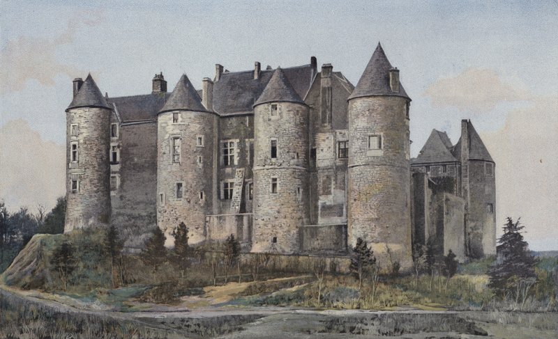 Luynes, slott, översikt av French Photographer