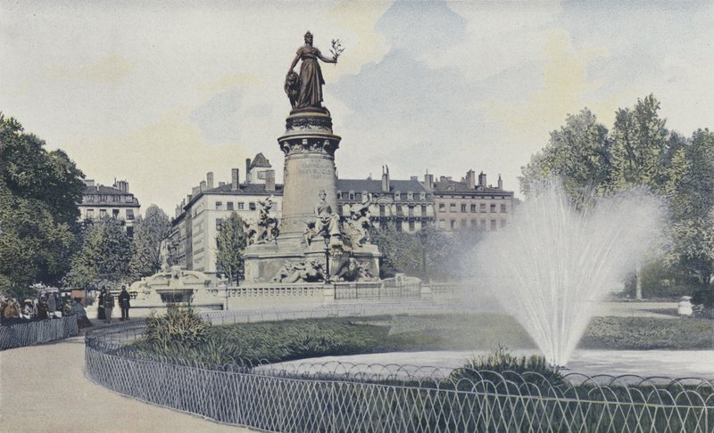 Lyon, Place Carnot av French Photographer