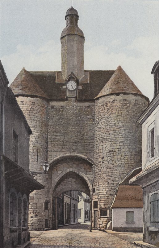 Mehun-sur-Yevre, Stadsporten av French Photographer