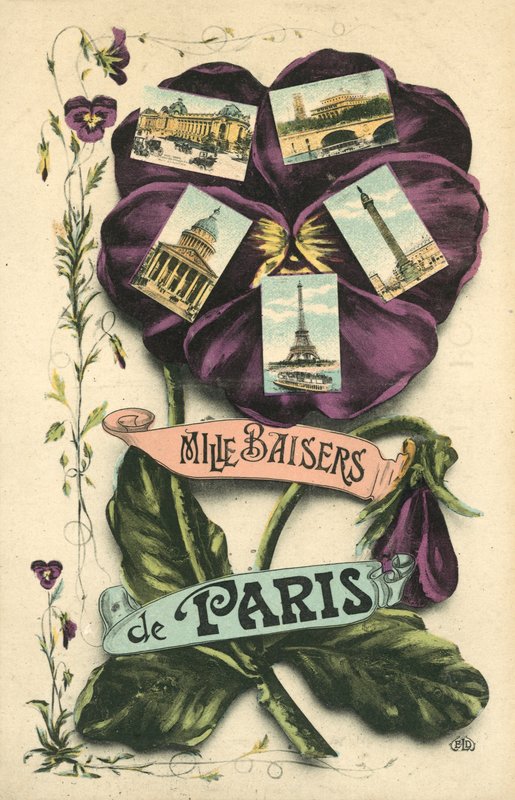 Paris tusen kyssar av French Photographer