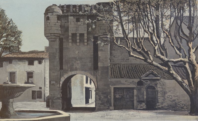 Monteux, Stadsporten av French Photographer