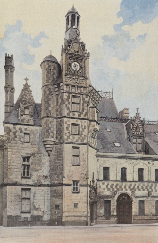 Montigny-le-Gannelon, Chateau, Trapptorn av French Photographer