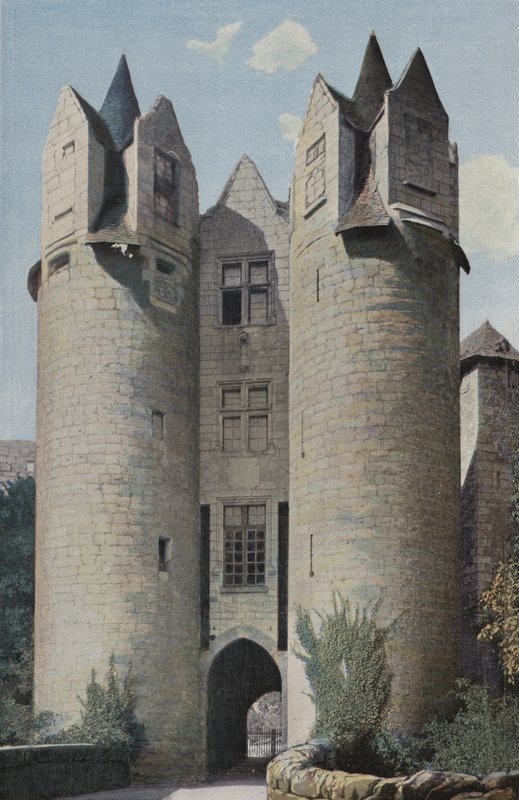 Montreuil-Bellay, Chateau-Vieux, Le Grand Chatelet av French Photographer
