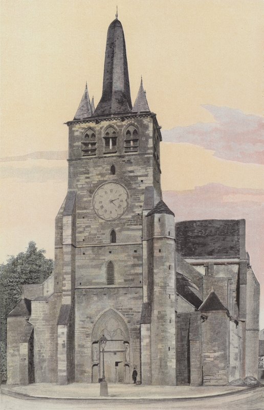 Mussy-sur-Seine, Kyrka, Ensemble O av French Photographer