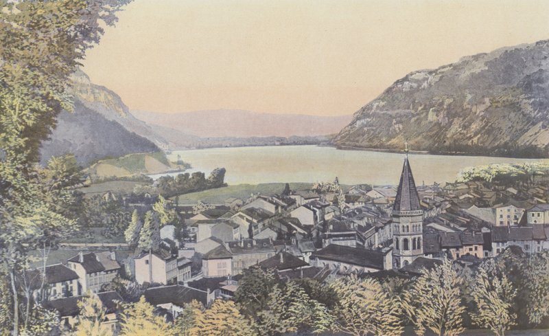 Nantua, allmän bild av French Photographer