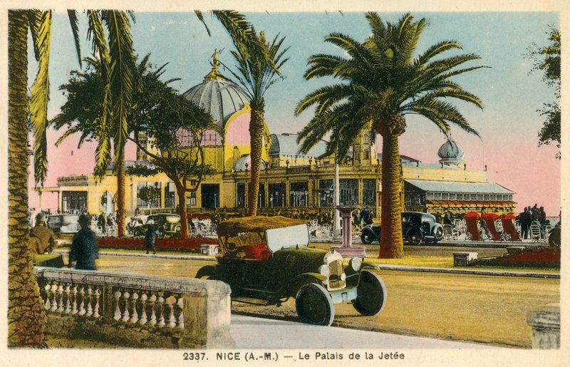 Nice, Frankrike, Palace of La Jetee av French Photographer