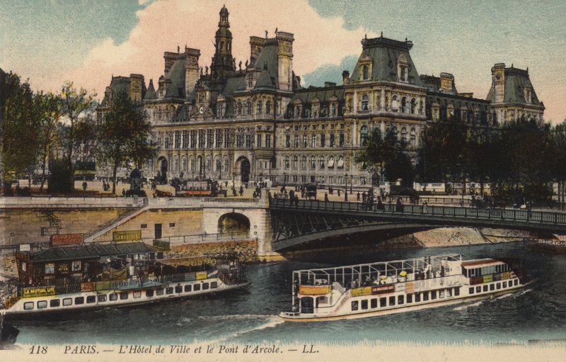 Paris, Stadshuset, Pont D
