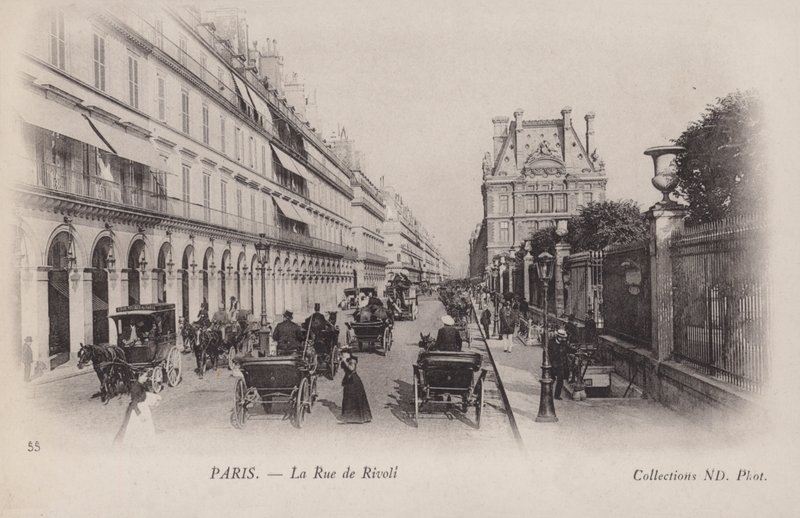 Paris, Rue De Rivoli av French Photographer